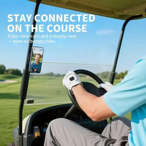 ที่ยึดโทรศัพท์มือถือแบบแม่เหล็กสำหรับรถกอล์ฟ หมุนได้ 360 องศา พร้อมโลโก้สั่งทำพิเศษ ที่ยึดโทรศัพท์แบบแม่เหล็กคู่ขนาดเล็ก ยืดหยุ่นได้ สำหรับใช้ในยิม - Product Image 5