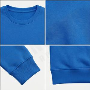 Sweat-shirt d'hiver en polaire de haute qualité, couleur tendance, patchwork au niveau du col, streetwear de luxe pour homme, col rond, polyester/coton, surdimensionné - Product Image 4