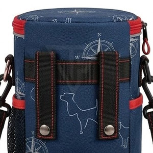 Sac à friandises pour dressage de chiens avec sangle réglable, poche zippée et porte-sac à déjections pour la promenade et la formation caninales - Product Image 5