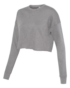 <b>Women</b>’s <b>Zip</b>-<b>Up</b> Crop Sweatshirt Soft Lightweight Pullover Long Sleeve Casual Streetwear Trendy <b>Top</b> - Product Image 4