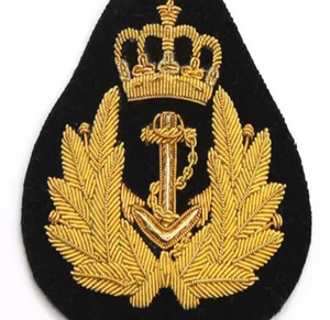 Wholesale Eco-Friendly Nickel-Free Handmade Embroidered Bullion Badge Metal <b>Material</b> Sew-On Wire Logo Supplier - Product Image 5