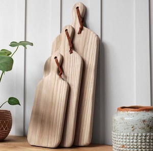Wooden Chopping <b>Blocks</b> Rectangle <b>Shape</b> With Handle Combination Package Kitchen Cutting Board Catering Kitchen heavy duty - Product Image 1