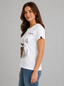 Camiseta de Moda para Mujer, Colección Casual Más Vendida, con Logotipo Personalizado, Servicios de Fabricación OEM y Suministro al por Mayor - Product Image 4
