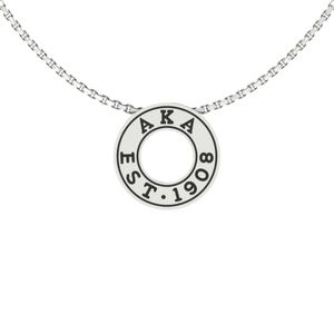 Collar con Colgante de Amor Eterno en Plata de Ley para Mujer, Joyería con Círculo de Cristal, Accesorio Elegante de Moda, Regalo, Uso Diario - Product Image 3