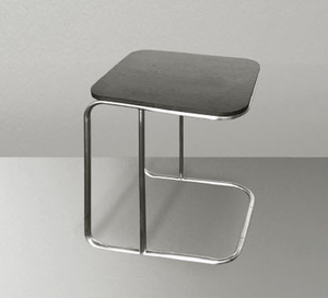 Luxury Silver Modern C-Shaped Coffee <b>Table</b> Space-Saving Metal <b>Sofa</b> End <b>Table</b> Durable & Eco-Friendly Living Room Furniture - Product Image 2