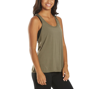 Camisetas de yoga para mujer de alto rendimiento, tela elástica personalizada, camiseta de gimnasio transpirable, ropa deportiva para entrenamiento físico y práctica de yoga - Product Image 4