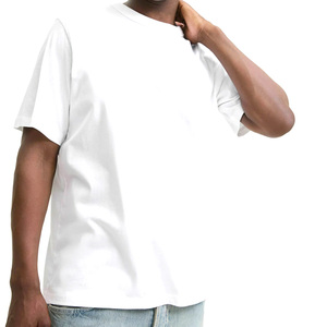 Men's Solid <b>Green</b> Short Sleeve O-Neck <b>T</b>-<b>Shirt</b> Regular Fit Casual 100% Cotton Jersey Knitted <b>Plain</b> Dyed Blank Design - Product Image 2