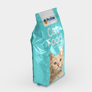 Sac en plastique refermable personnalisable PET pochette de support à fond plat gousset latéral pour le stockage des aliments pour animaux de compagnie meilleur prix fabricant du Vietnam - Product Image 3