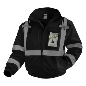 Chaqueta de Seguridad Invernal con Logotipo Personalizado, Impermeable, de Alta Visibilidad, Fabricante de Ropa de Seguridad, Suministro al por Mayor - Product Image 1