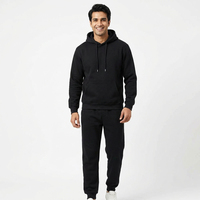 Ensemble de survêtement décontracté en molleton de polyester épais 400 GSM, personnalisable, écologique, pour homme, vierge
