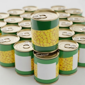 Maïs sucré en conserve Golden Kernels, en saumure, pour les acheteurs en gros, avec des boîtes à ouverture facile et un emballage en carton pour l'exportation en caisses - Product Image 3