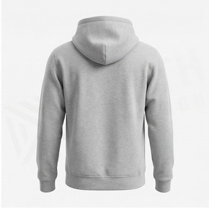 เสื้อฮู้ดผู้ชาย North Approach สีเทา ผ้าฝ้ายเฟรนช์เทอร์รี่ สวมใส่สบาย มีกระเป๋าหน้า ทรงปกติ เหมาะสำหรับใส่ในฤดูใบไม้ร่วง - Product Image 2