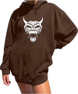 Sweat-shirts à capuche en molleton français 380 g/m² 100 % coton à épaules tombantes, best-seller, vente en gros, haute qualité, pour femmes - Product Image 1