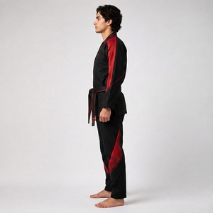 Tenue d'entraînement légère de Taekwondo : Uniforme de Taekwondo en tissu doux, coupe confortable et construction durable - Product Image 3