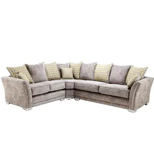 现代转角土耳其分段l形沙发批发高品质最佳价格任何颜色和面料