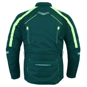 Men's Windproof Polyester Mesh Breathing Sportswear 3027MA Racing <b>Jacket</b> for Motocross & <b>Motorcycle</b> Riding Front Logo - Product Image 2