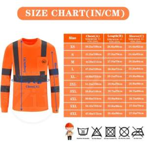 Sweat-shirt à capuche en molleton de coton, classe 1 ANSI, réfléchissant, imperméable, avec logo personnalisé, haute visibilité, jaune, long - Product Image 5