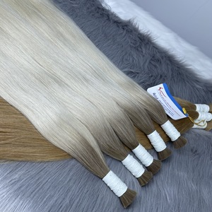 ¡COLOR CALIENTE! Extensión al por mayor de alta calidad a granel Ombre Color 100% cabello crudo vietnamita cabello Virgen sin procesar - Product Image 4