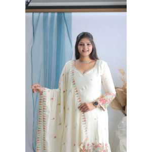 Ensemble haut et dupatta pour femmes de marque, pour les occasions spéciales - Product Image 2