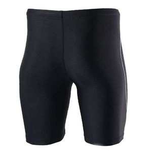 Shorts de sport pour homme, nouvelle collection, en spandex/polyester, respirants, séchage rapide, motif uni, fitness, musculation, entraînement, élastiques, taille mi-haute - Product Image 4