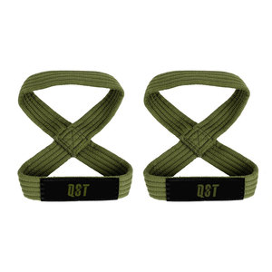 Correas de Muñeca Deportivas de Algodón con Diseño de Ocho y Silicona para Levantamiento de Pesas, para Hombres y Mujeres, para Fitness, Gimnasio, Entrenamiento y Peso Muerto - Product Image 3