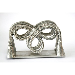 BOWKNOT Beautiful Modern Metal Napkin Holder Free Standing <b>Table</b> Decorative Stand - Product Image 2