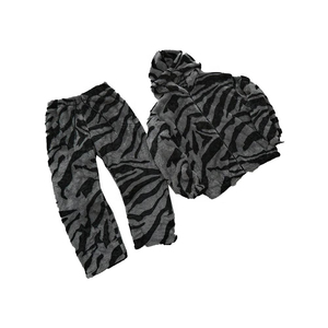 Chándal Unisex Ecológico, Transpirable y Reversible, con Capucha, Forro Polar, Estilo Casual para Invierno - Product Image 3