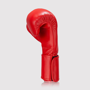 New Arrival Top Quality Red Fly Super Lace Boxing <b>Gloves</b> Professional Pro Punching Sparring & Training <b>Gloves</b> Genuine Leather - Product Image 3