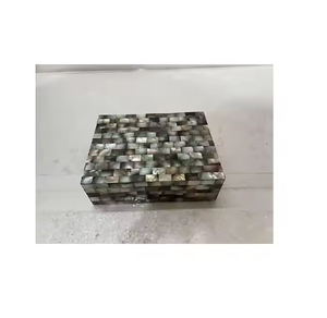 Decorative <b>Floral</b> Pattern Mother Of Pearl Jewelry <b>Box</b> Premium Shelf <b>Box</b> Jewelry Organizer for Gifting Vanity & Jewelry Display - Product Image 3