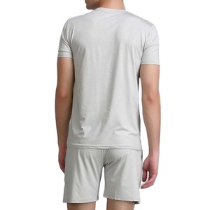New Casual Men's <b>Sets</b> Clothing Outfits Printed Cotton T-Shirt And Short <b>Set</b> Two Piece <b>Set</b> for Men's - Product Image 3