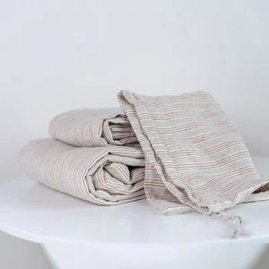 Fournisseurs de Parures de Lit, Draps de Lit King Size, Full, Queen, Double, Twin, Personnalisés, Ensemble de Draps 100% Lin - Product Image 3