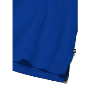 เสื้อโปโลแขนสั้นผู้ชาย สีน้ำเงิน ผ้าฝ้าย ทรงปกติ สีพื้น สไตล์ลำลอง ระบายอากาศได้ดี ผ้าทอแบบอ๊อกซ์ฟอร์ด - Product Image 5