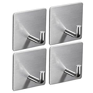 Hooks for <b>Wall</b> Heavy Items | <b>Wall</b> Hangers for <b>Clothes</b> Hanging | Self-Adhesive Hooks | <b>Wall</b> Hook Without Drill | Sticky - Product Image 2