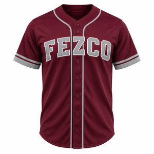 Maillot de baseball personnalisé pour jeunes, style vintage à rayures, par sublimation, pour le baseball et le softball, vente en gros - Product Image 1