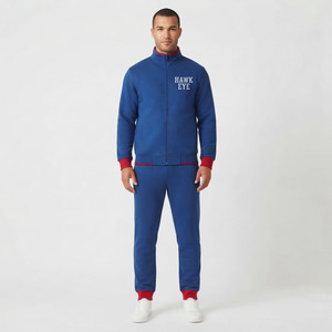 Conjunto Deportivo Hawk Eye Sports para Hombre, Sudadera con Capucha de Forro Polar Delgado de 300g, Pantalón Largo con Botones y Cordón Ajustable - Product Image 4
