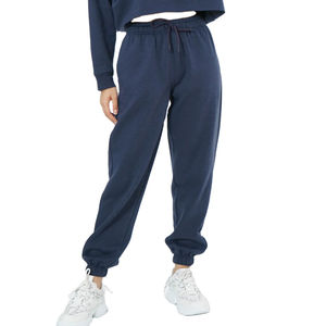 Pantalones Deportivos de Invierno para Mujer, con Logotipo Personalizado, Corte Holgado, 100% Algodón, Transpirables, Estilo Casual Urbano, Precio al por Mayor, OEM - Product Image 1