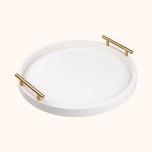 Bandeja de Servicio de Madera de Grado Comercial, Plato de Madera Sólida para Servicio de Té y Café en Hoteles y Restaurantes - Product Image 1