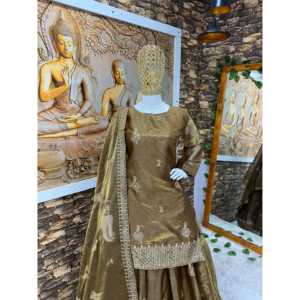 Top Lehenga de fiesta para mujer de diseñador con hermosa Dupatta - Product Image 5