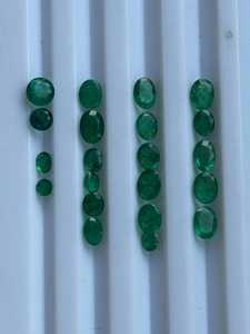 Super Solde : Lot Mixte d'Émeraudes Naturelles de Zambie, 12,50 carats, Vert Vif Non Traité, Pierres Précieuses Facettées en Vrac pour la Fabrication de Bijoux (Vente en Gros) - Product Image 2