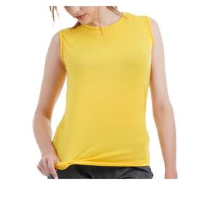 Camiseta sin Mangas Deportiva Transpirable para Mujer, Ropa Deportiva para Gimnasio, Entrenamiento, Fabricante Personalizado OEM ODM - Product Image 1