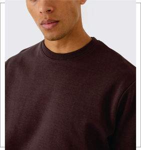 Sudadera de Forro Polar Oversize para Hombre, 100% Algodón, con Logotipo Bordado Personalizado, Estilo Urbano, Cómoda, Tendencia de Invierno - Product Image 6