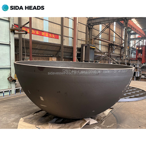 Головка полусферическая высокого давления для нефтяных сосудов, гладкая, из сплава/углеродистой/нержавеющей стали, с оцинкованной поверхностью - Product Image 3