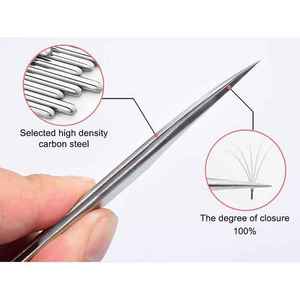High Quality Stainless Steel Slanted Women Eyebrow Tweezer Face Nose Hair Remover Clip Brow Shape <b>Tool</b> Cosmetic <b>Makeup</b> <b>Tool</b> - Product Image 5