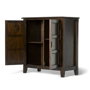 Mobiletto basso Burlington in mogano marrone per soggiorno - Product Image 6