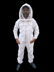 Combinaison d'apiculture ventilée à 3 couches, prix abordable, avec capuche et voile, tenue de sécurité pour apiculteur - Product Image 4