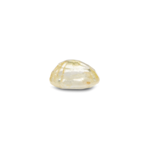 Alexandrite Oval Cut Loose Gemstone 3.65 Carat Yellow Sapphire for Fine Jewelry - Product Image 3