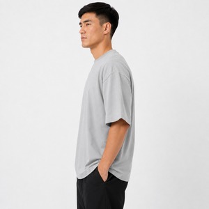 Camisetas Oversize para Hombre con Tela Suave, Ajuste Holgado, Sensación Transpirable, Flexibilidad, Comodidad y Calidad Confiable para Ropa Urbana - Product Image 4
