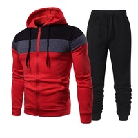 Ensemble de jogging pour hommes de haute qualité, coupe classique, grandes tailles, broderie personnalisée, streetwear, ensemble d'entraînement, sweat à capuche imprimé sur mesure