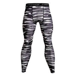 Leggings de Compresión para Hombre, Directo de Fábrica, Elásticos, para Entrenamiento, Running, Gimnasio, Proveedor de Ropa Deportiva OEM - Product Image 3