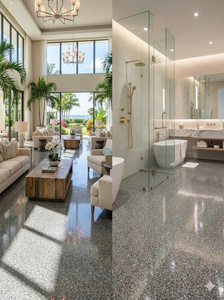 Personal Mi Xiang Liquid Coating Epoxy Waterproof Floor Paint <b>Colored</b> <b>Sand</b> Complex Chemical CAS Customized Color Brush - Product Image 6